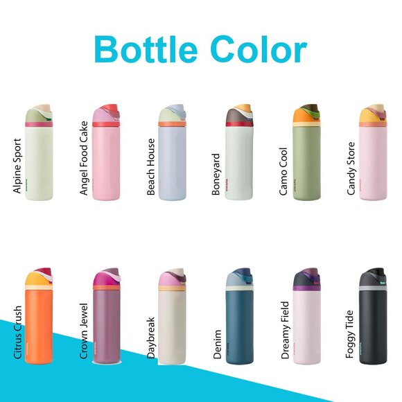 Custom 100% authentic Owala Bottle with your Name & Logo Engraved on it - Picture 4 of 9